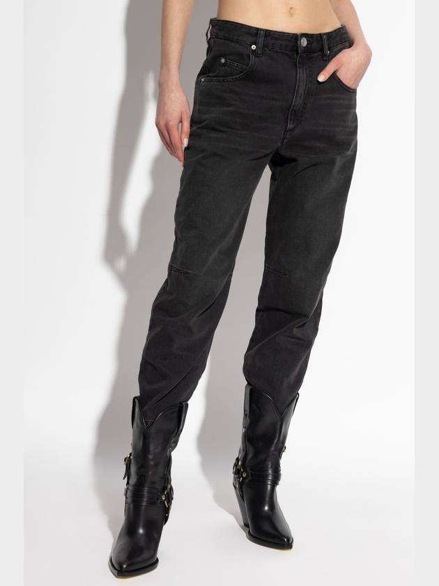 Marant Etoile Jeans Janet, Women's, Black - ISABEL MARANT ETOILE - BALAAN 3