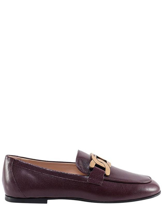 Kate Leather Loafers Purple - TOD'S - BALAAN 2