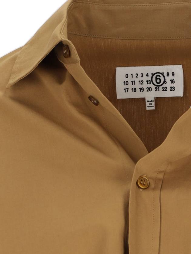 MM6 Maison Margiela Shirts Brown - MAISON MARGIELA - BALAAN 3