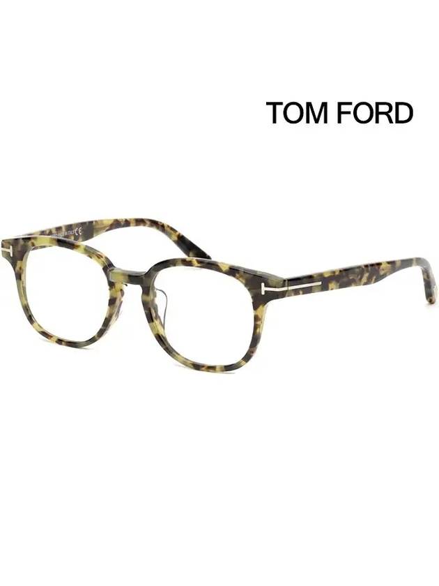 Eyewear Round Acetate Eyeglasses Havana - TOM FORD - BALAAN 5