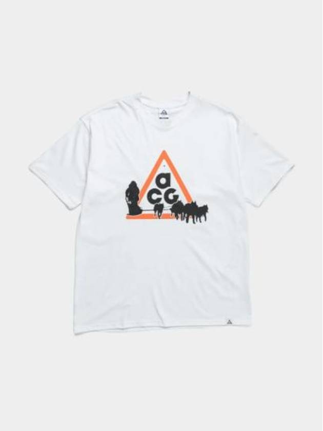 ACG Dri Fit Dog Sled Short Sleeve T-Shirt Summit White - NIKE - BALAAN 2