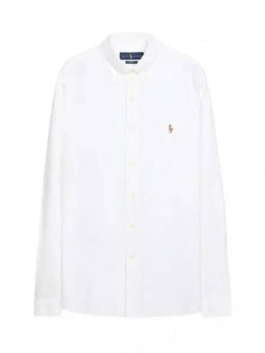 Color pony logo embroidered oxford shirt - POLO RALPH LAUREN - BALAAN 1