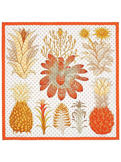 Index Bromeliaceae 90 Scarf Orange - HERMES - BALAAN 2