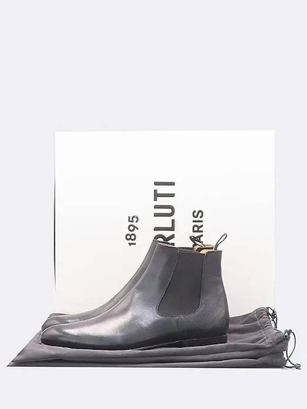 Smith Market Used Luxury Black Boots Men s Shoes - BERLUTI - BALAAN 6