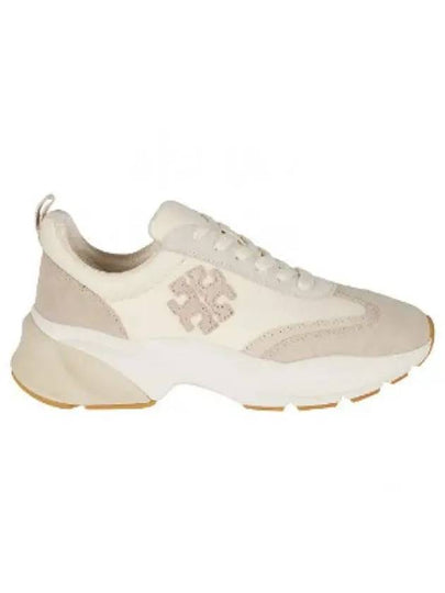 Good Luck Trainer Low Top Sneakers Beige - TORY BURCH - BALAAN 2