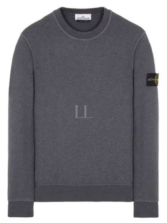 Compass Patch Cotton Sweatshirt Grey - STONE ISLAND - BALAAN 2