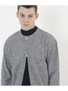 Essential Round Cardigan Zip Up Gray - CHANCE'S NOI - BALAAN 7