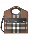 Mini Pocket Tote Bag Brown - BURBERRY - BALAAN 2