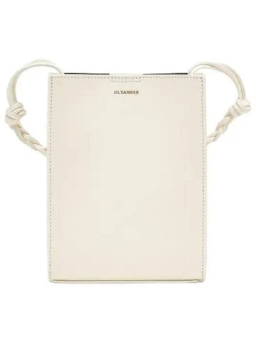 Small Tangle Shoulder Bag White - JIL SANDER - BALAAN 1