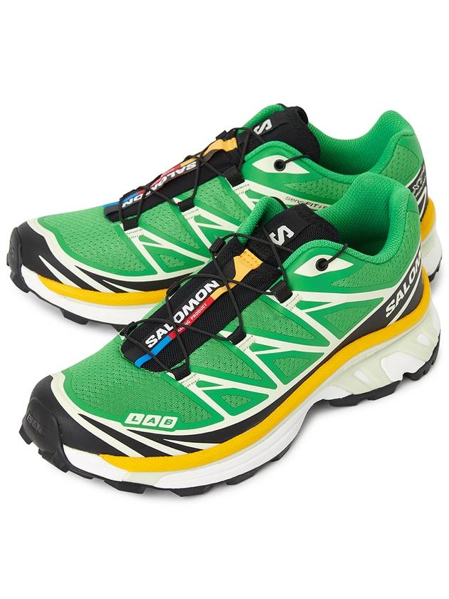 XT 6 low top sneakers bright green - SALOMON - BALAAN 2