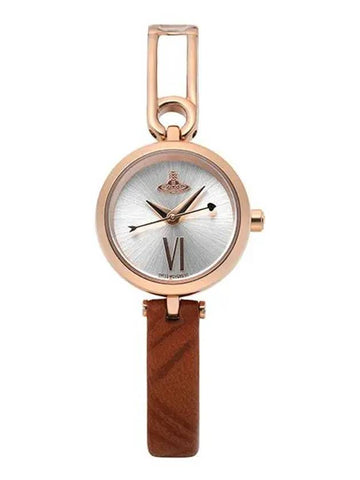 Women's Soho Leather Watch Brown - VIVIENNE WESTWOOD - BALAAN 1