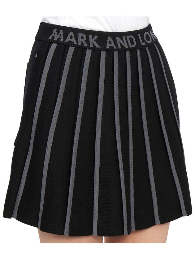 Golf Wear Women s Knit Skirt MLW 2C AE10 BLACK - MARK & LONA - BALAAN 10