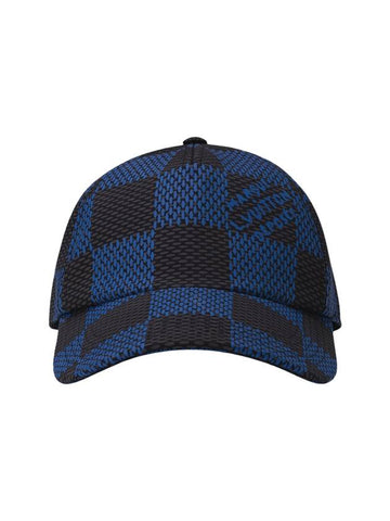 Damier Pop Ball Cap Blue - LOUIS VUITTON - BALAAN 1