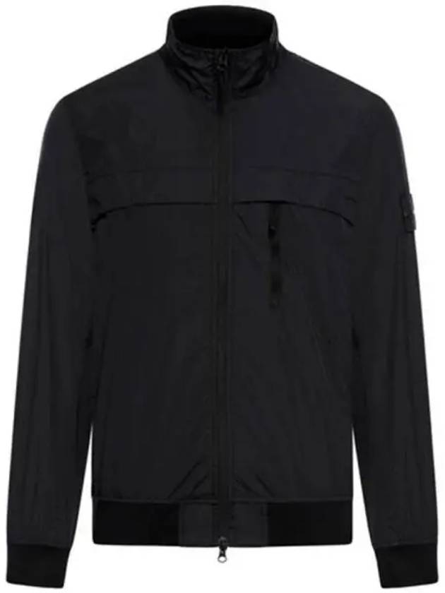 Garment Dyed Crinkle Reps R Nylon Jacket Black - STONE ISLAND - BALAAN 2