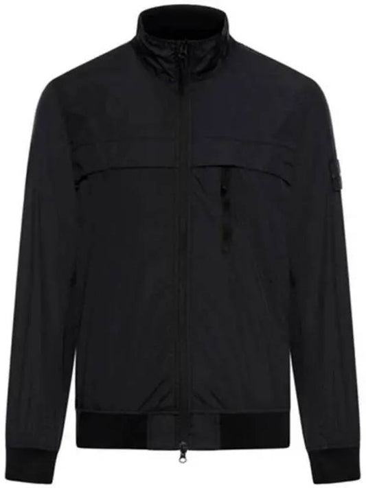 Garment Dyed Crinkle Reps R Nylon Jacket Black - STONE ISLAND - BALAAN 2