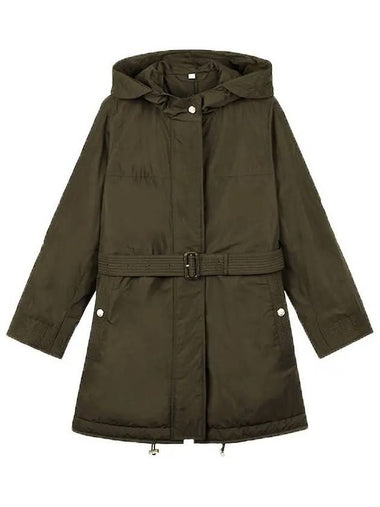 Portobello hooded jacket khaki 8006122 - BURBERRY - BALAAN 1