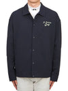 Genuine Men s Dex Overshirt Jacket Navy GMOW09472 6855 - J.LINDEBERG - BALAAN 4