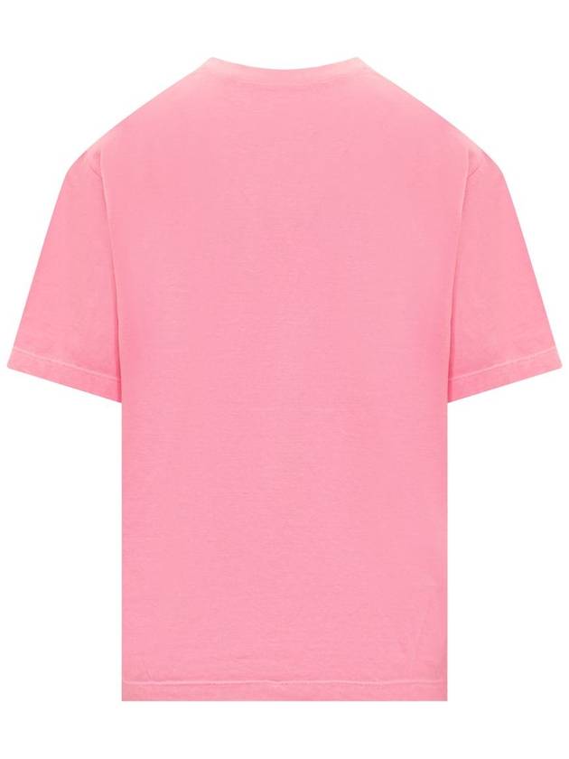 short sleeve t-shirt S80GC0067 S24692911 Fucsia - DSQUARED2 - BALAAN 3