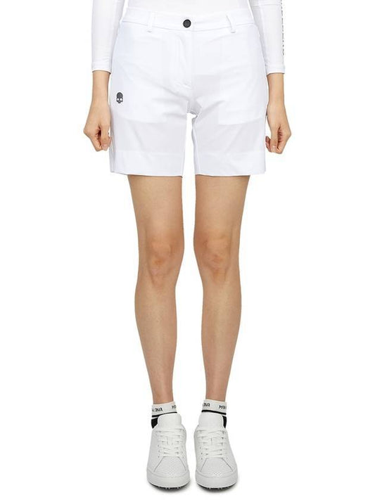 Women's Golf Shorts White - HYDROGEN - BALAAN 1