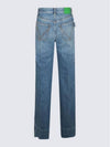 Women's Vintage Wide Jeans Blue - BOTTEGA VENETA - BALAAN 5