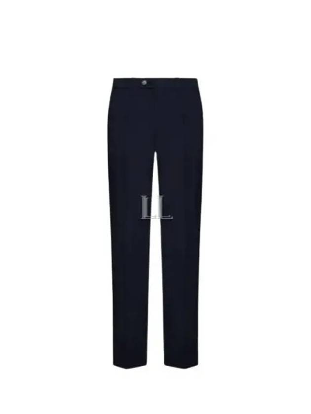 Lace Sure Fit Cotton Straight Pants Blue - BRUNELLO CUCINELLI - BALAAN 2