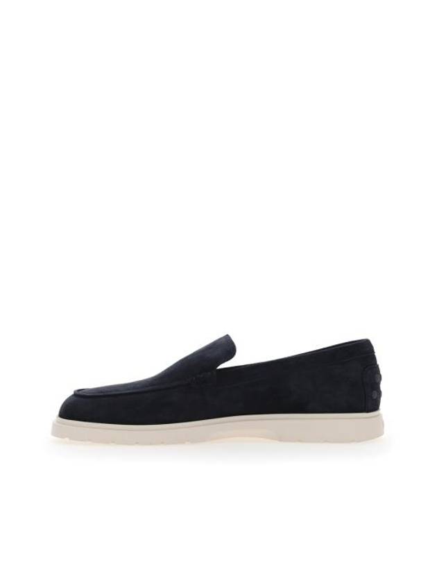 Casual Suede Slipper Loafers Navy - TOD'S - BALAAN 3