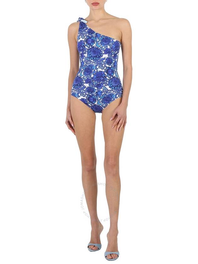 La Double J Anemone Small Piquet Lycra Goddess One-Piece Swimsuit, Size Small - LA DOUBLEJ - BALAAN 1