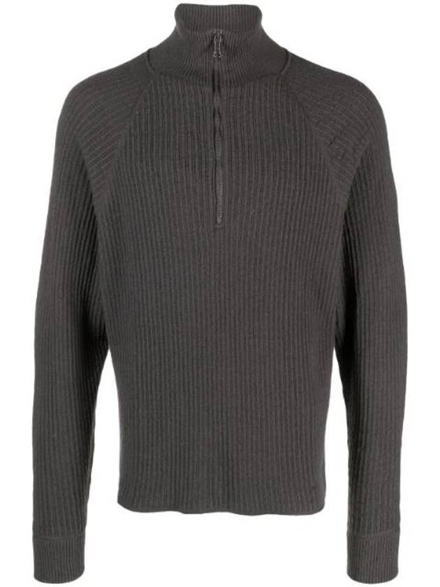 Half Zip Ribbed Sweater - OUR LEGACY - BALAAN 1