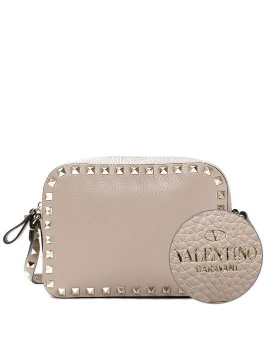 Rockstud Cross Bag Pink - VALENTINO - BALAAN 2