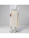 Manhattan Striped Knit Skirt White - J.LINDEBERG - BALAAN 3