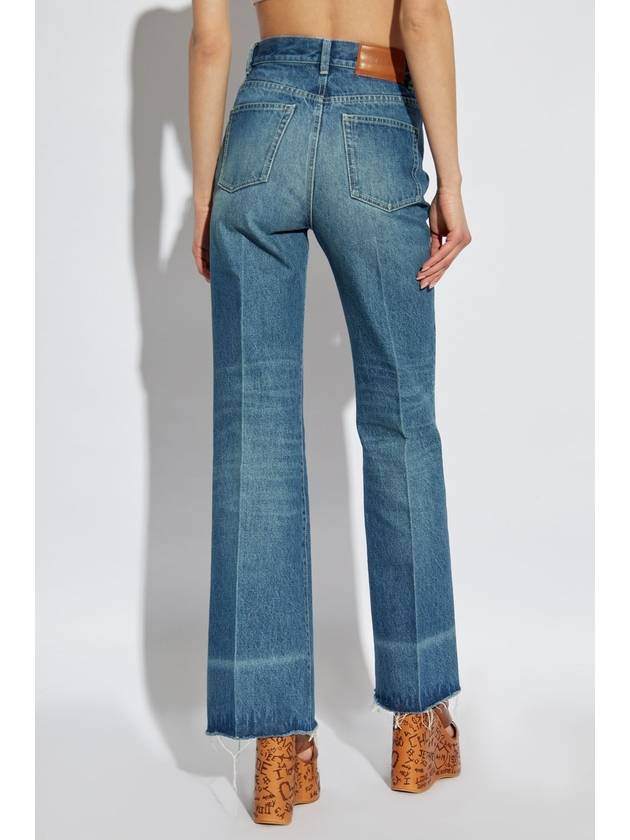 Chloé Jeans With Vintage Effect, Women's, Blue - CHLOE - BALAAN 4