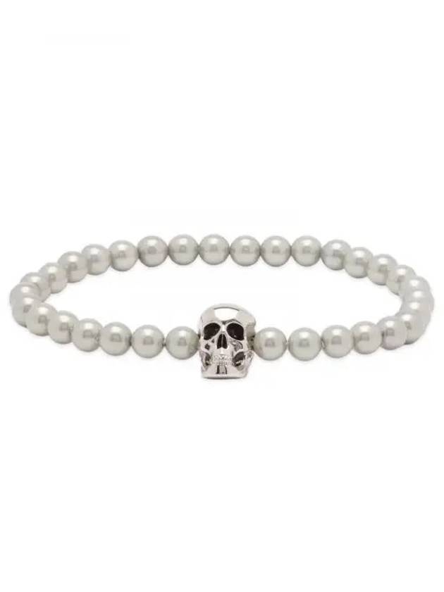 Men's Skull Bracelet Silver - ALEXANDER MCQUEEN - BALAAN 2