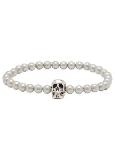 Men's Skull Bracelet Silver - ALEXANDER MCQUEEN - BALAAN 2