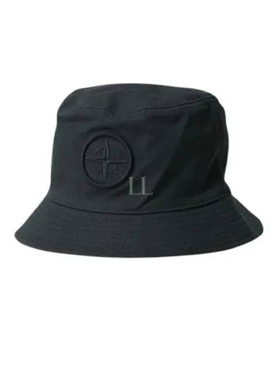 98161 Cotton Bucket Hat Black - STONE ISLAND - BALAAN 2