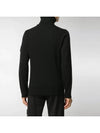 Shadow Project Wool Turtleneck Black - STONE ISLAND - BALAAN 9