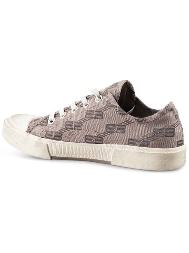 BB Monogram Low-Top Sneakers Grey - BALENCIAGA - BALAAN 3