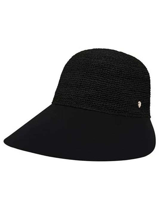 HAT50530 CABK BLAISE Charcoal Black Women s Sun Cap - HELEN KAMINSKI - BALAAN 1