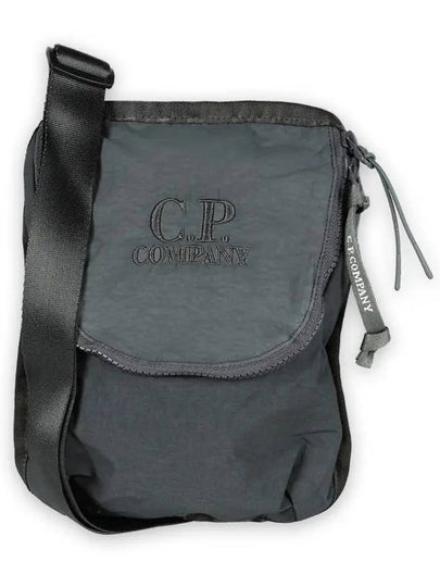 Plain Paper Touch Cross Bag Grey - CP COMPANY - BALAAN 2