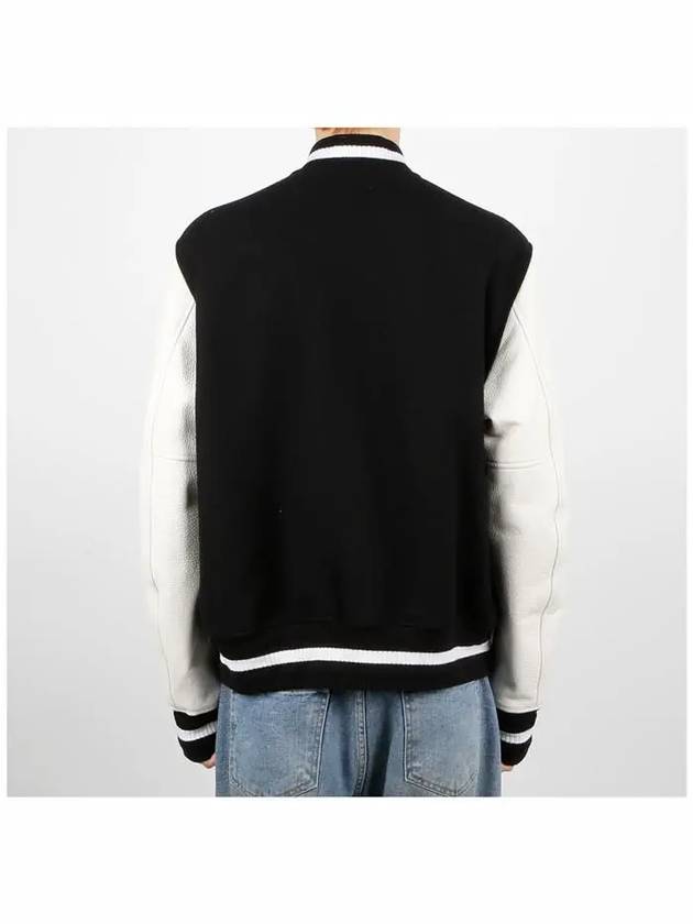 College Varsity Bomber Jacket Black - GIVENCHY - BALAAN 5