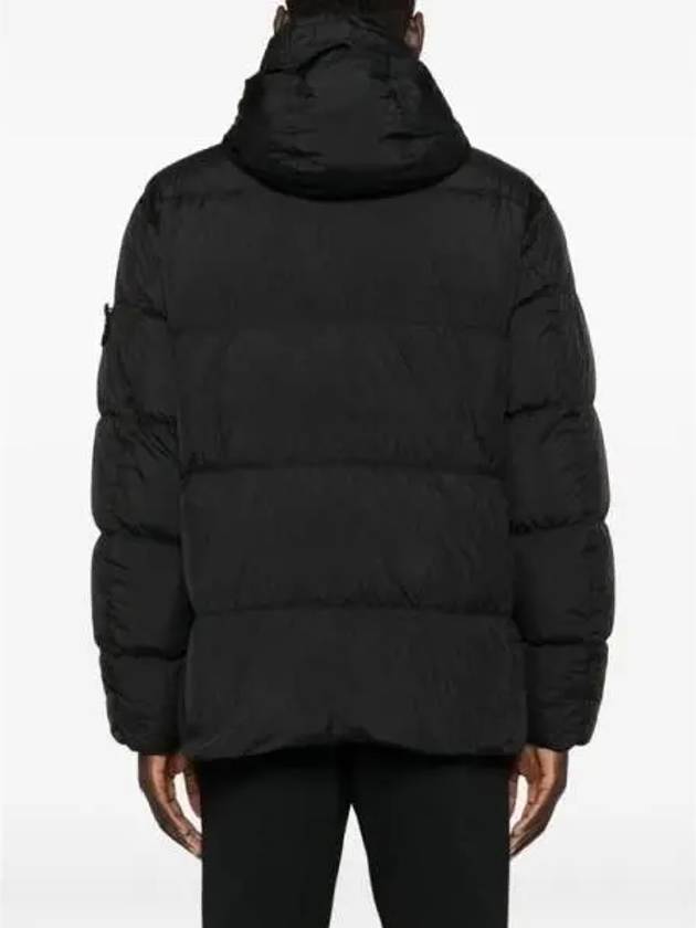 Crinkle Reps Re-Nylon Down Padding Black - STONE ISLAND - BALAAN 4