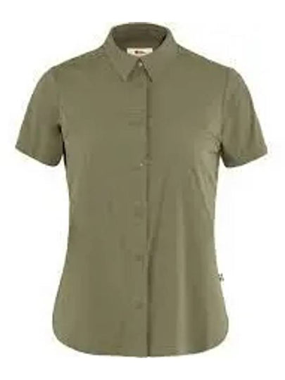 Women's High Coast Lite Short Sleeves Shirt Green - FJALL RAVEN - BALAAN 2