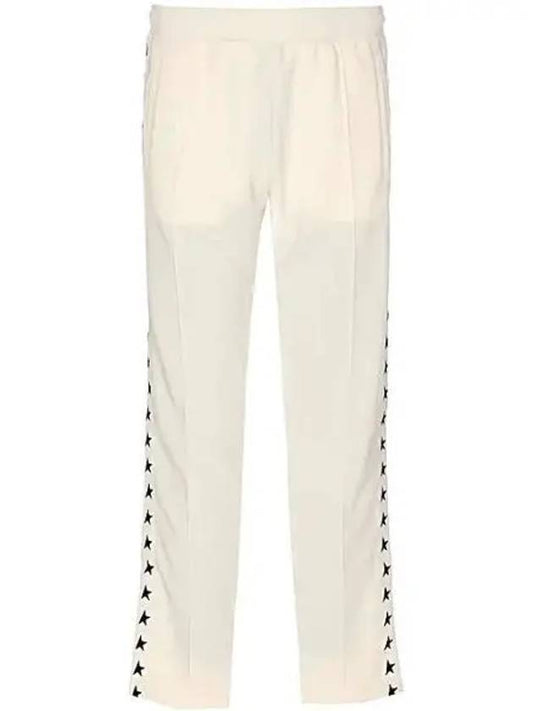 Men's Road Tapered Track Pants White - GOLDEN GOOSE - BALAAN 2