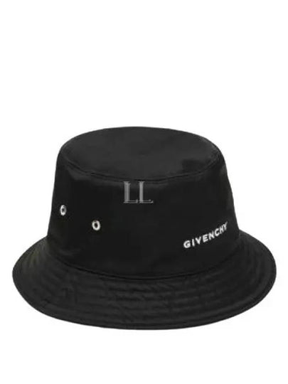 Logo Bucket Hat Black - GIVENCHY - BALAAN 2