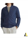 Men's Embroidered Pony Logo Zip-up Jacket Blue - POLO RALPH LAUREN - BALAAN 2