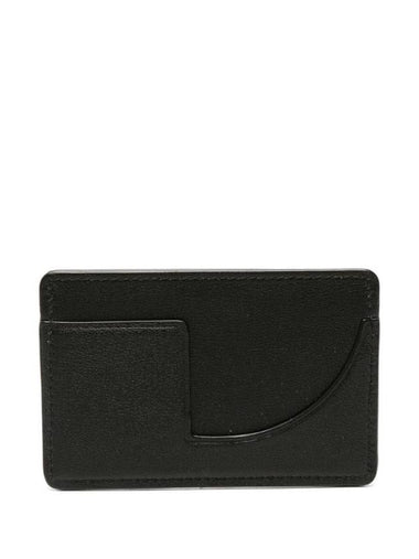 JP Leather Card Wallet Black - PATOU - BALAAN 1