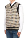 Check Pattern Vest Beige - BURBERRY - BALAAN 5