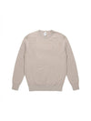 Men's Cashmere Round Round Sweater Beige SW21ISW07BI - SOLEW - BALAAN 2