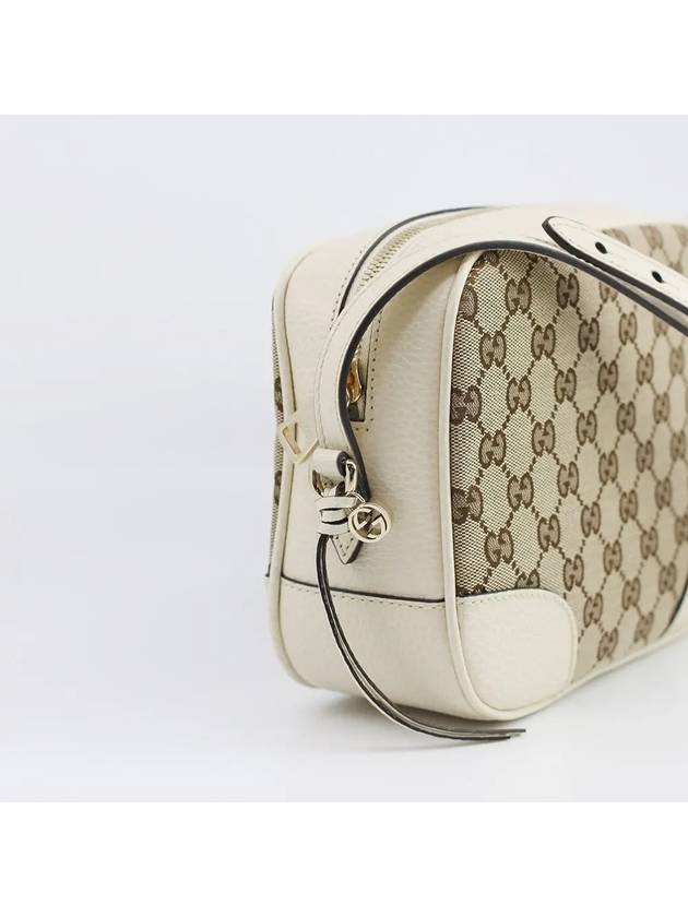 GG Disco Canvas Cross Bag Brown - GUCCI - BALAAN 4