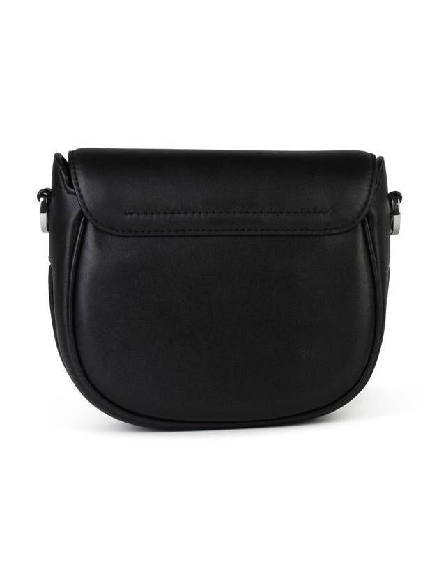 The J Marc Logo Strap Small Saddle Cross Bag Black - MARC JACOBS - BALAAN 4