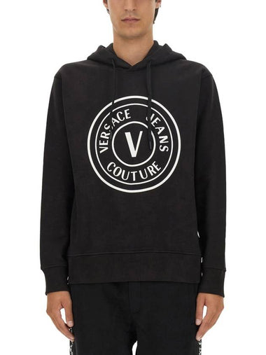 SWEATSHIRT WITH LOGO - VERSACE - BALAAN 1